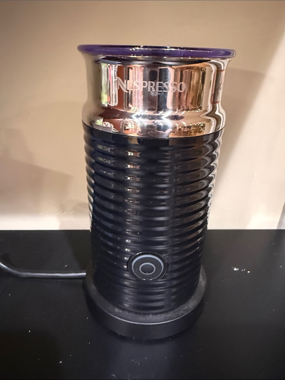 Nespresso Black Electric Milk Frother